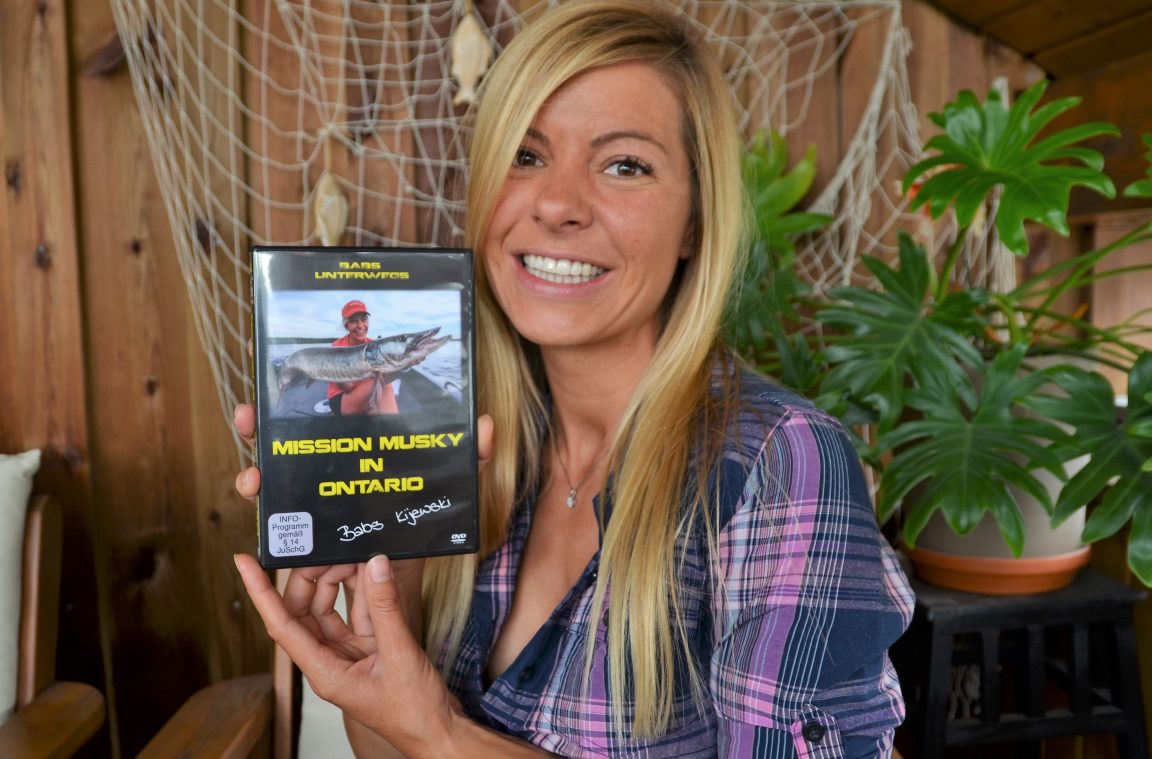 Dritte DVD aus der Serie Babs unterwegs erhältlich Rute & Rolle