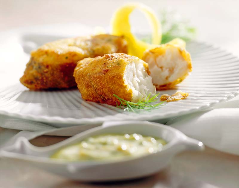 Gebackener Schellfisch mit Remoulade - RUTE &amp; ROLLE – Dein Angelmagazin